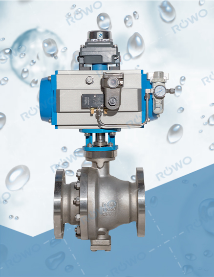 不銹鋼固定球閥（氣動(dòng)）